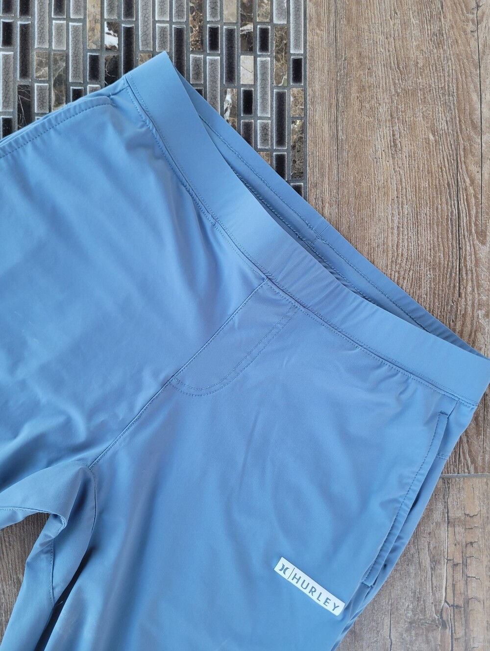 Hurley Light Blue Performance Joggers Mens Medium